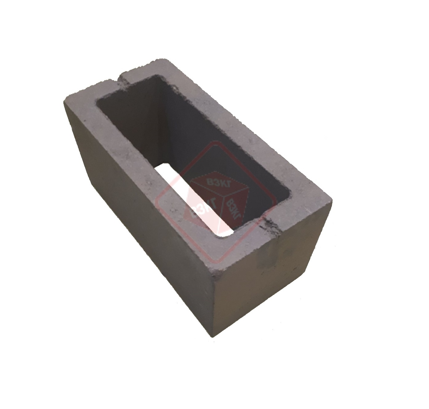 Вентиляционный блок (бетонный) (390х190х188) (однопустотный)