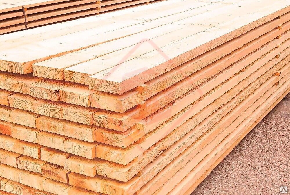 Доска обрезная 50x100x6000