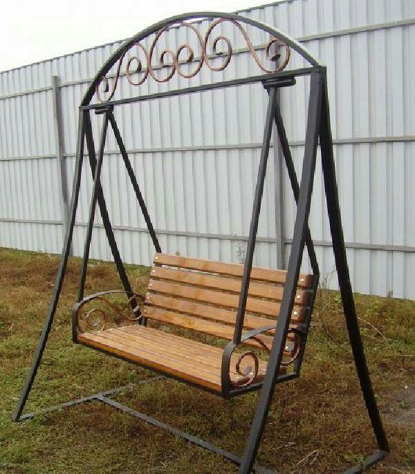 Кованые качели