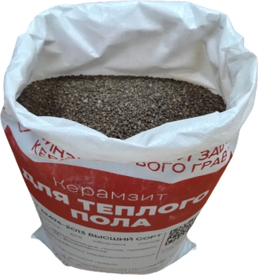 Керамзит для теплого пола 0,04м3 купить по низкой цене в Тюмени