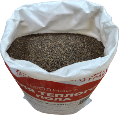 Керамзит для теплого пола 0,04м3 (5-10) купить по низкой цене в Тюмени