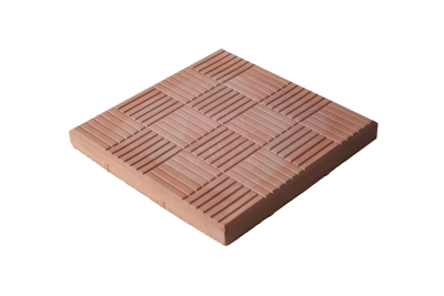 Тротуарная плитка Шахматы (коричневая) 300*300*30