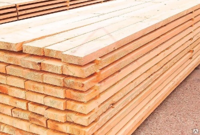 Доска обрезная 25x100x6000