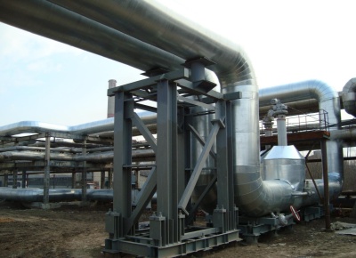 Эстакады трубопроводов