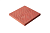 Тротуарная плитка Волна (Красная) 300*300*30