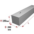 Перемычки керамзитобетонные 290x190мм длина (указана на товаре) купить цена завода